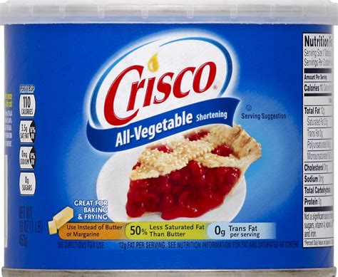 What Happened To Crisco Shortening at Sean Hawker blog