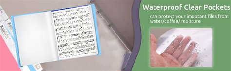 Shuban 30 Pocket Set of 2 A4 Size Presentation Display Book Folder File ...