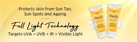 Dermafique Sun Defense All Matte, SPF 50, PA +++ Sunscreen 50g, for ...