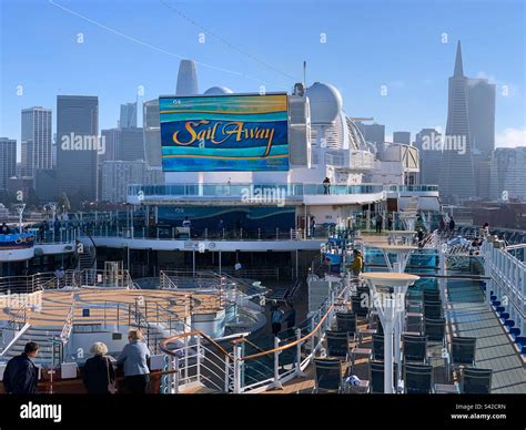 October, 2022, On the Royal Princess cruise ship in San Francisco at ...