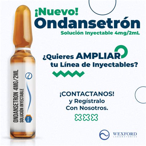 Wexford Laboratories lanza Nuevo Producto Ondansetrón 4 mg/2 mL Solución Inyectable impulsado ...