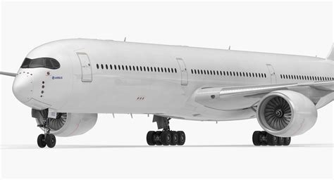 3D Airbus A350 1000 Generic Rigged | 3D Molier International
