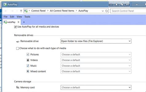 Image result for AutoPlay Settings
