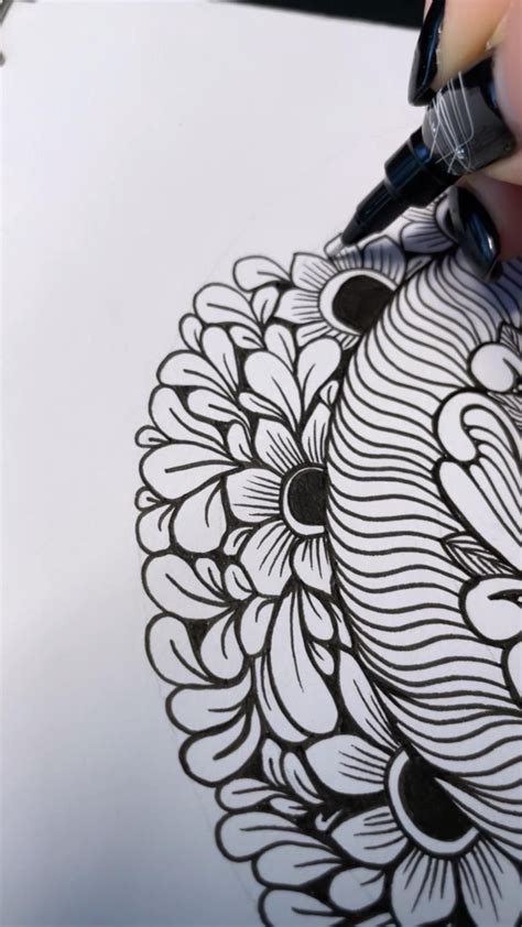 Drawing zentangle patterns – Artofit