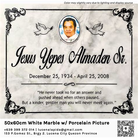 Standard Lapida: Marble – Lapidahan