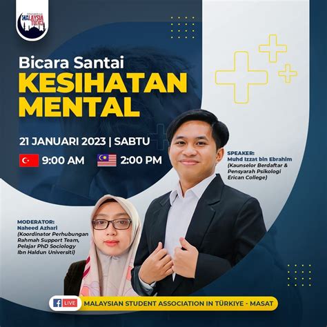PROGRAM BICARA SANTAI KESIHATAN MENTAL MASAT Sering tersenyum bukan ...