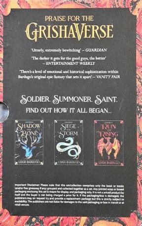Shadow and Bone Boxed Set Of 3 Books – Books and You