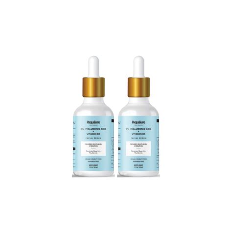 Rejusure 2% Hyaluronic Acid + Vitamin B5 Facial Serum Provides