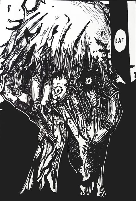 drawing of "I am a Ghoul" manga panel~ | Tokyo ghoul drawing, Tokyo ...