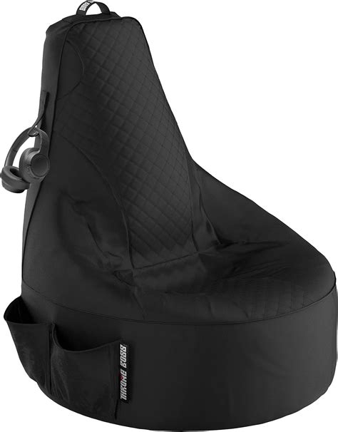 Gaming Bean Bag Chair for Adults [Cover ONLY No Filling] with High Back ...