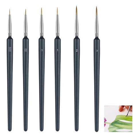 Supvox® Painting Brushes Set, Professional Wolf Fine Tip,Paint Brush S ...