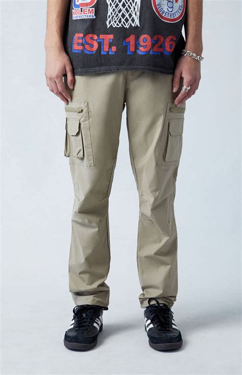 Pacsun Eco Stretch Olive Slim Cargo Pants | Pacsun