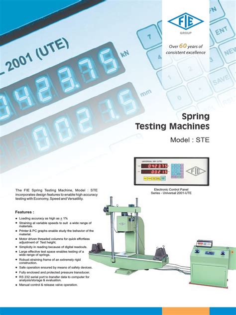 Image result for Spring Test Machine