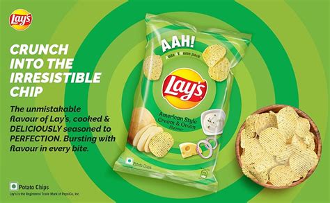 Lay's Potato Chips, Classic Salted Flavour, Crunchy Chips & Snacks, 82 ...