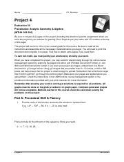 Image result for Precalculus Project Examples