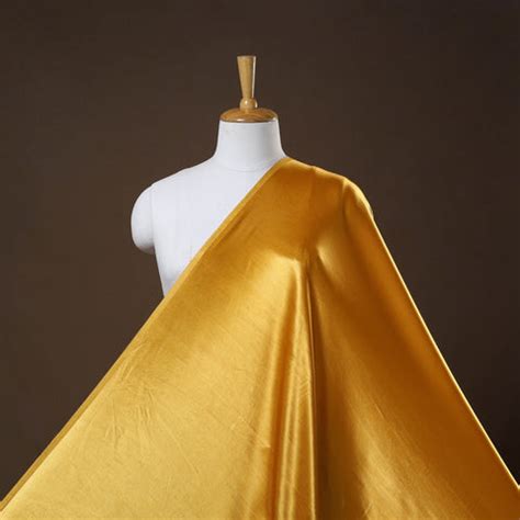 Yellow Colour Handcrafted Fabric Material Online | iTokri