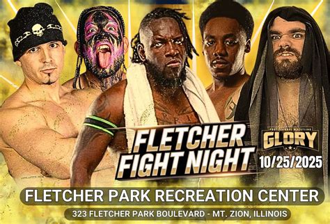 FLETCHER FIGHT NIGHT!, Fletcher Park Mt.Zion Illinois, Mt Zion, 25 ...