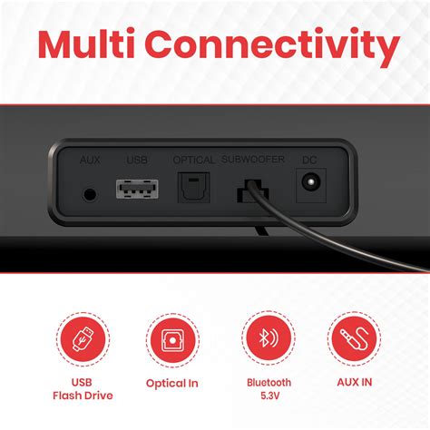 Buy Portronics Pure Sound Pro X 80w Wireless HD Soundbar With Subwoofer