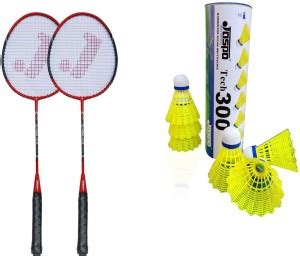Jaspo Cosmo 100 JOINTLESS Eco With Nylon Shuttle Badminton Kit - Buy ...