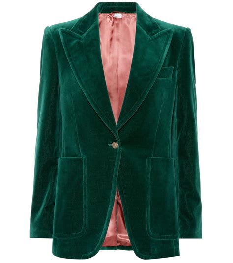 Amazon Green Velvet Blazer at Sylvia Massey blog