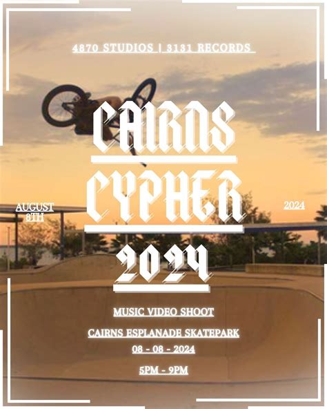 Filming for Cairns Cypher 2024, Skate Park Cairns Esplanade, 8 August ...
