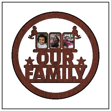 Our Family Wall Frame – Next Print