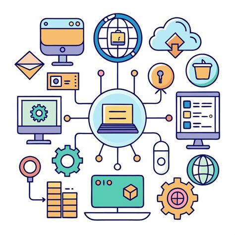 Computer Network with All Devices Image 的图像结果