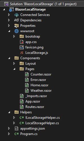 Local Storage Blazor 的图像结果