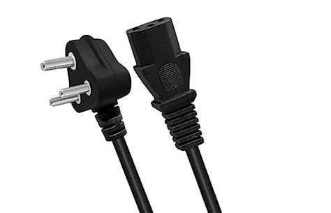 Computer Power Cable Cord for Desktops PC and Printers/Monitor SMPS ...