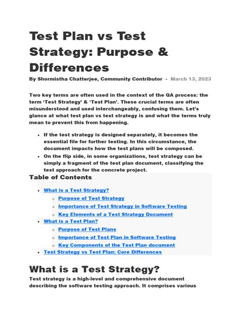 Test Plan Test Strategy 的图像结果