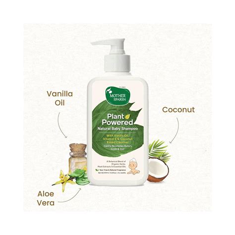 Mother Sparsh Plant Powered Natural Baby Shampoo 400ml