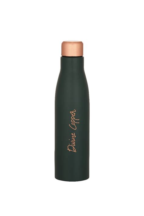 ALPHA Bloom -Pure Copper Water Bottle – Divine Copper