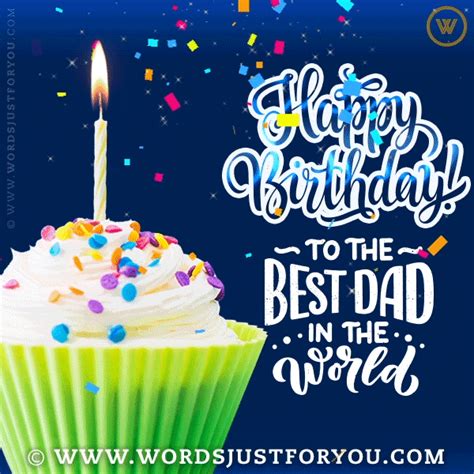 Happy Birthday Dad Gif Animated » WordsJustforYou.com - Original ...