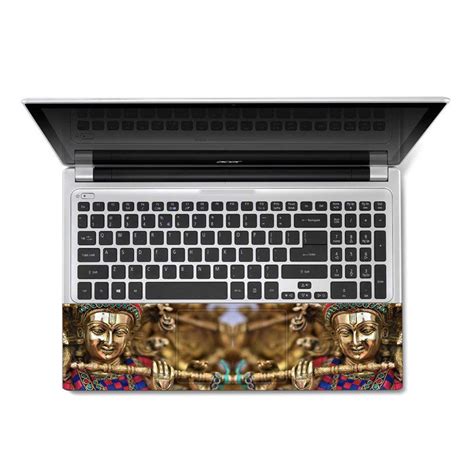 Full Panel Laptop Skin - Krishna Metal – SkinsLegend