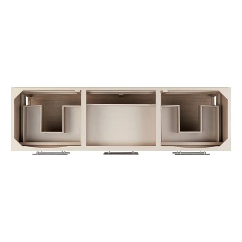 72" Robertson Console Vanity Cabinet - Brushed White - Vanity Cabinet ...