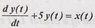Problems Based on Laplace Transform Analysis of CT System