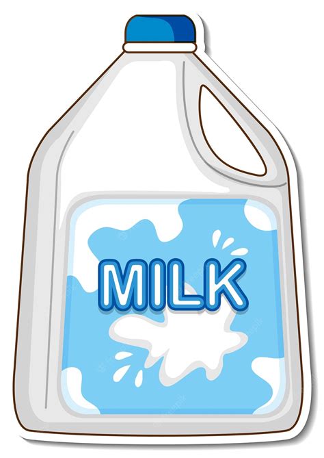 Milk Gallon Clipart