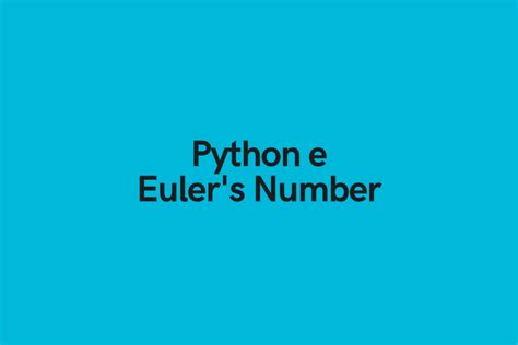 Image result for Python E