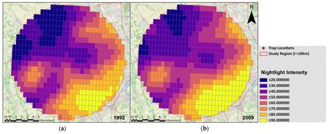 Nightlight Intensity Change Surrounding Nature Reserves: A Case Study ...