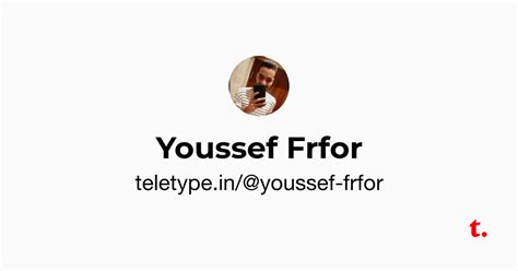 Youssef Frfor — Teletype