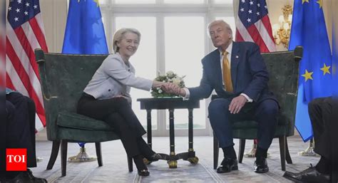 EU-US trade talks: European bloc halts tariff retaliation after Trump ...