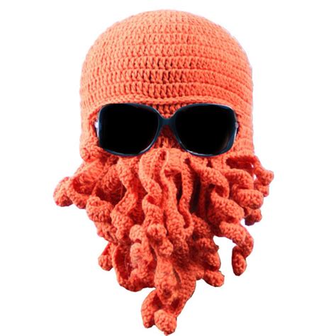 Buy Locomo Tentacle Octopus Cthulhu Knit Beanie Hat Cap Wind Ski Mask ...
