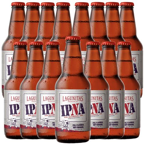 Lagunitas IPNA Non-Alcoholic IPA Brew - Dealcoholized Craft Beer - 12oz ...