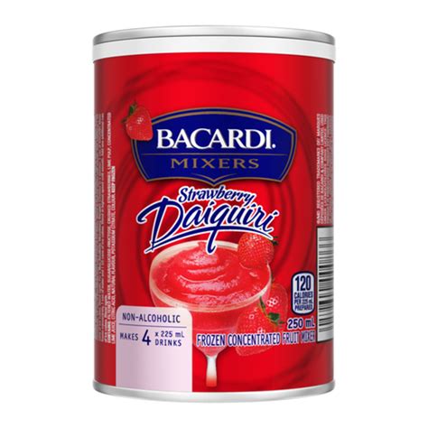 Bacardi Frozen Mixers Strawberry Daiquiri 250 ml - Voilà Online ...