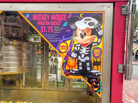 PHOTOS: New Mickey Skeleton Popcorn Bucket Arrives in Disney World ...