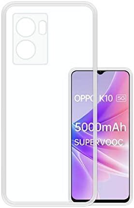 VIDO Transparent Back Case Cover for Oppo K10 5G (Soft & Flexible ...
