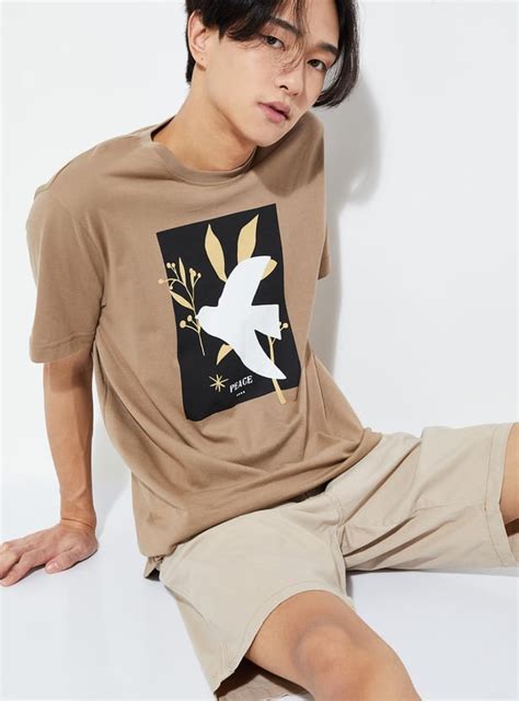 Buy URB_N Men Slim Fit Graphic Printed T-shirt Online at just Rs. 249.0 ...