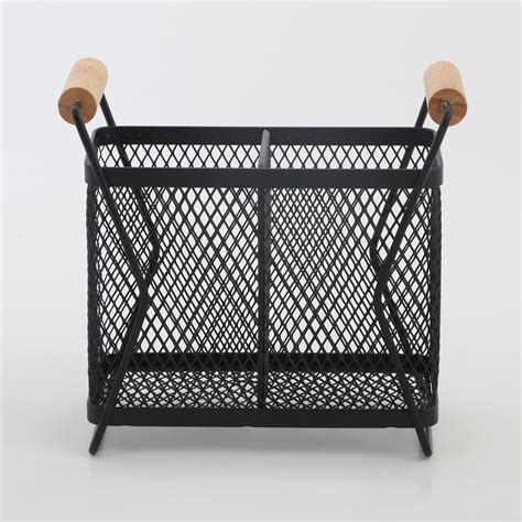 Buy Chef Special Iron and Bamboo Utensil Holder from Home Centre at ...