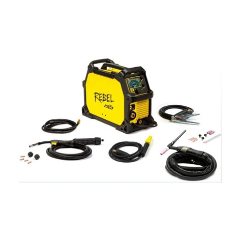 Esab Rebel EMP 205ic AC-DC Multiprocess welding machine (MMA, MIG MAG ...