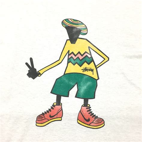 80's〜STUSSY "RASTAMAN" T-SHIRT | flunk